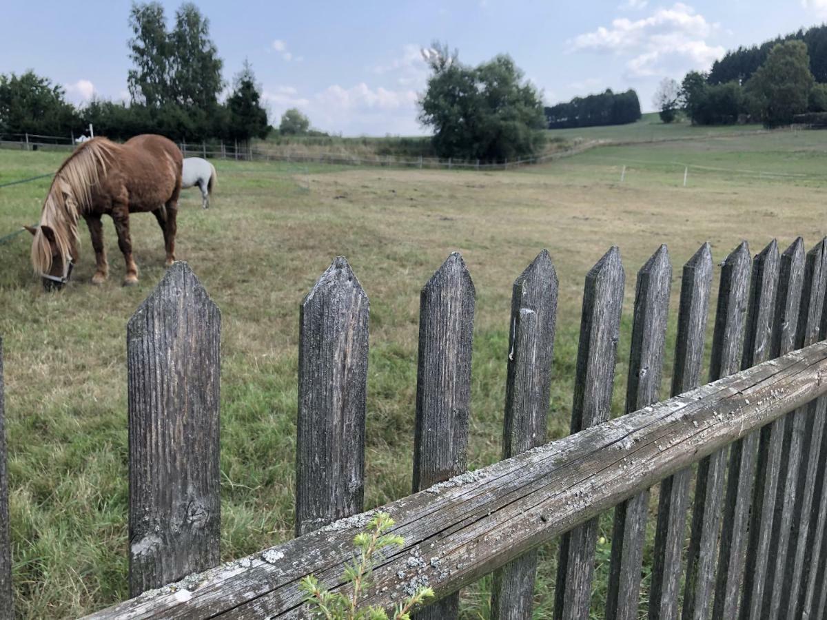 Ferienwohnung Landidyll Saalburg Buitenkant foto